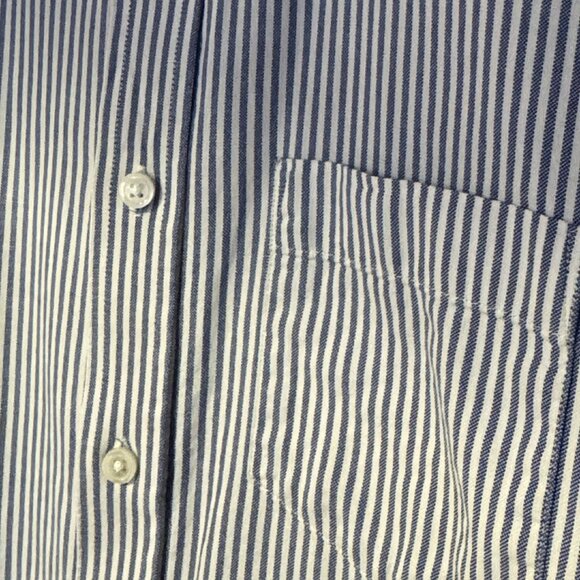 Banana Republic Slim Stretch Striped Button-Down Shirt – Men’s M - Picture 5 of 5